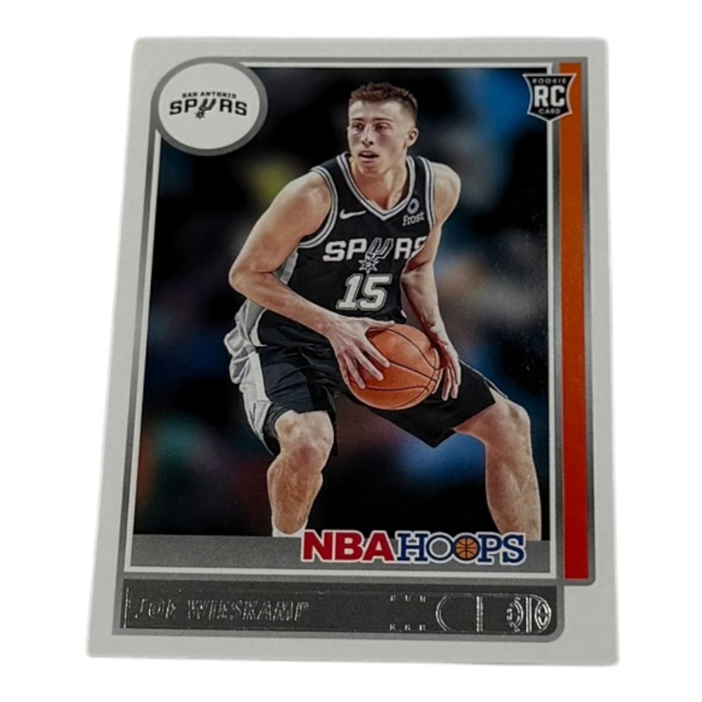 2021-22 Panini NBA Hoops Joe Wieskamp Rookie‎ Card #245 San Antonio Spurs RC